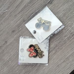 Disney Enamel Pins - Mickey and Minnie